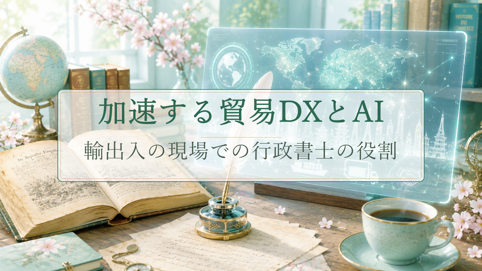 加速する貿易DXとAI──輸出入の現場での行政書士の役割
